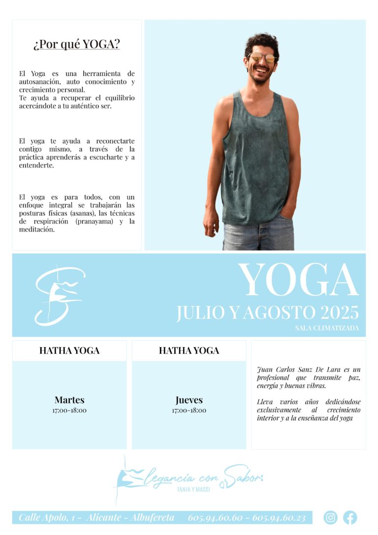 yoga - Elegancia con Sabor