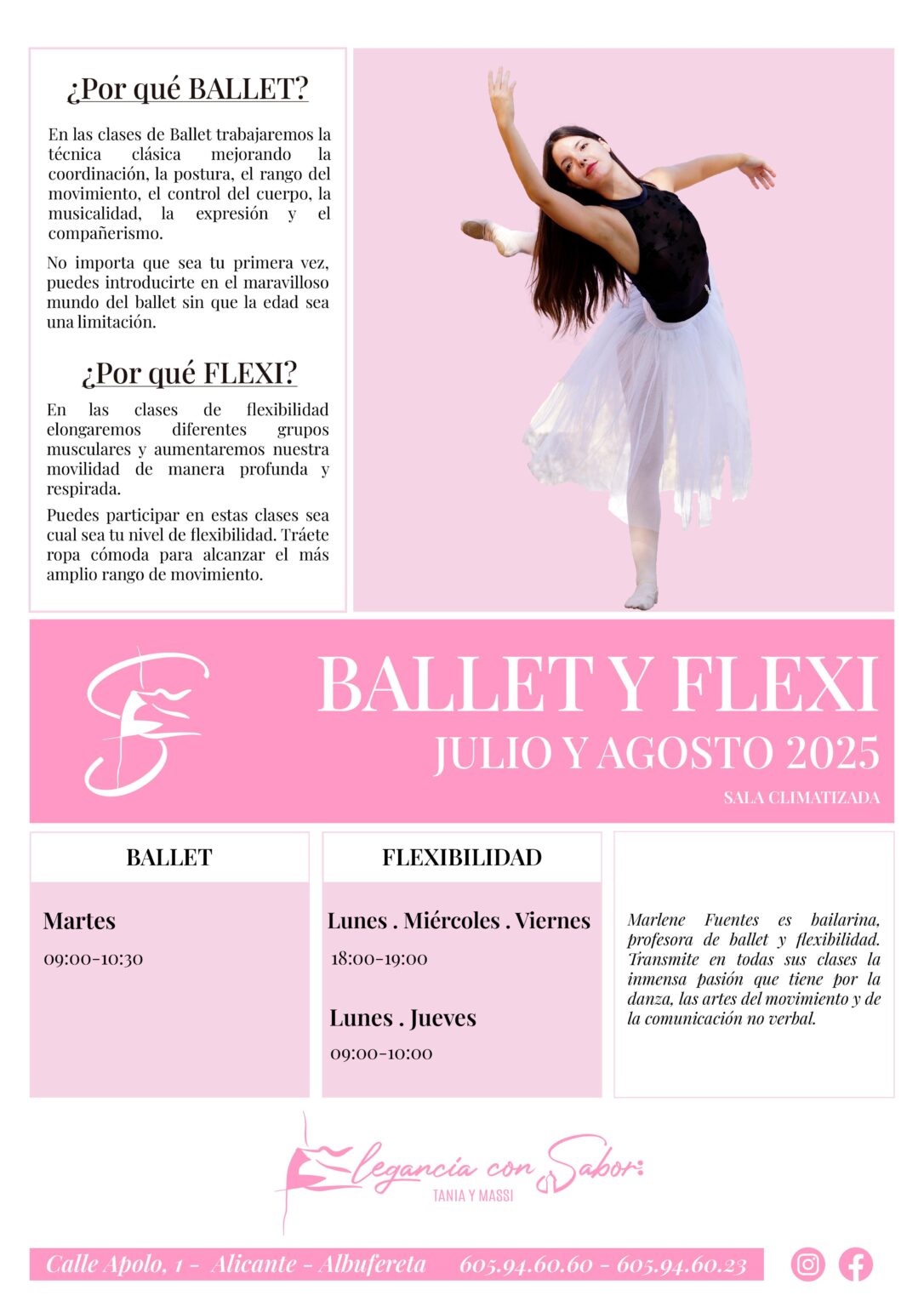 balet y flexi - Elegancia con Sabor